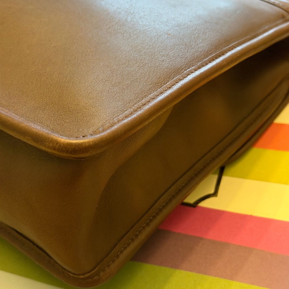 Coach Willis Style #9927 Brown Leather Crossbody Bag, Vintage, rare find! - Picture 10 of 10